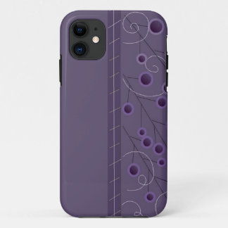 Purple Bliss Floral iPhone 11 Case