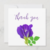 Purple Bloom Floral Gift Wrap (Front)