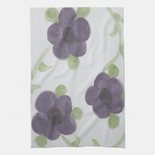 Purple Blooms Towel