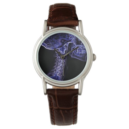 Purple Blue C-spine watch