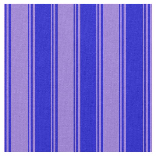 Purple & Blue Colored Lined/Striped Pattern Fabric
