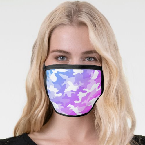 Purple  Blue Face Mask