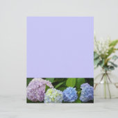 Purple blue floral Hydrangeas (Standing Front)