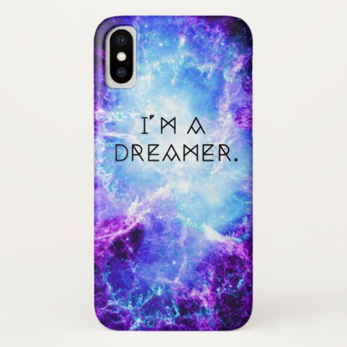 Purple Blue Galaxy Case_Mate iPhone X Case