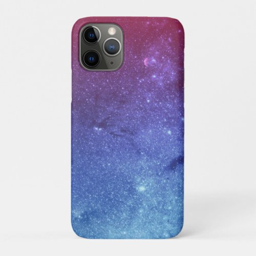 Purple Blue Galaxy Space Starry Sky iPhone Case