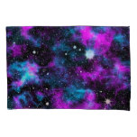 Purple Blue Galaxy Space Stars Pillow Case at Zazzle