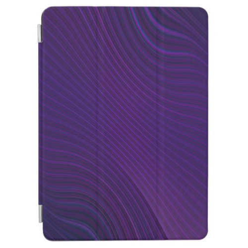 Purple Blue Glitter Gradient Abstract  iPad Air Cover