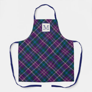 Purple, Blue & Green Plaid  Apron