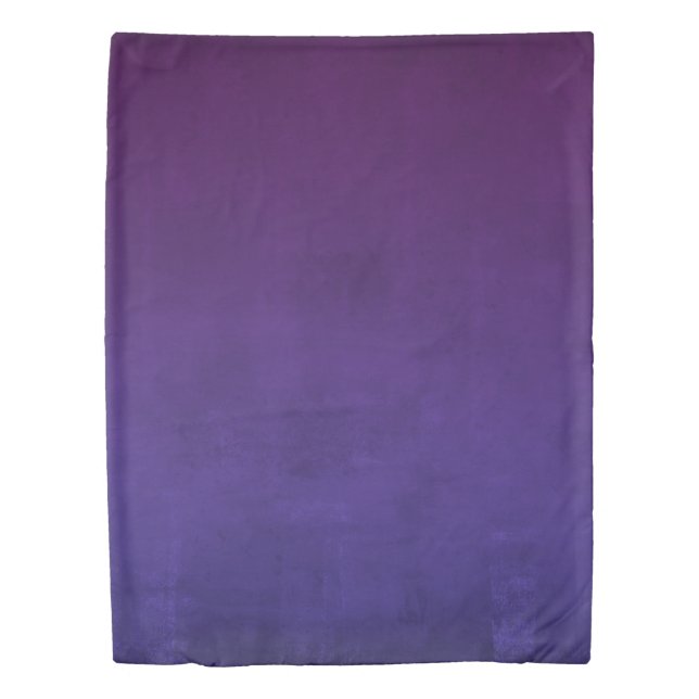 Purple Blue Indigo modern rustic abstract Duvet Cover (Front)