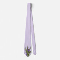Purple & Blue Iris Watercolor Wedding