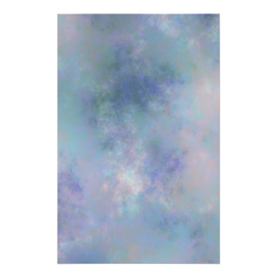 Purple Blue Misty Watercolor Background Stationery Zazzle Com