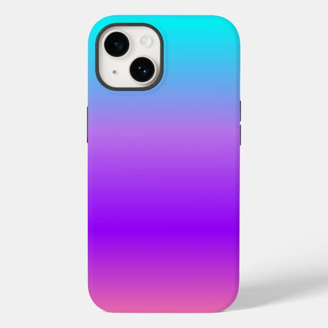 Purple Blue Ombre  Case-Mate iPhone Case (Back)