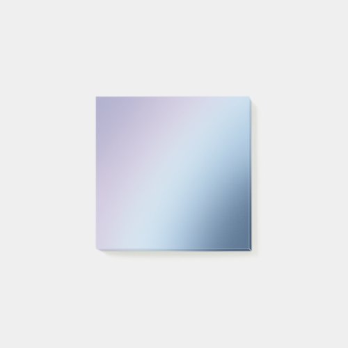 Purple Blue Ombre Gradient Blur Abstract Design Post_it Notes