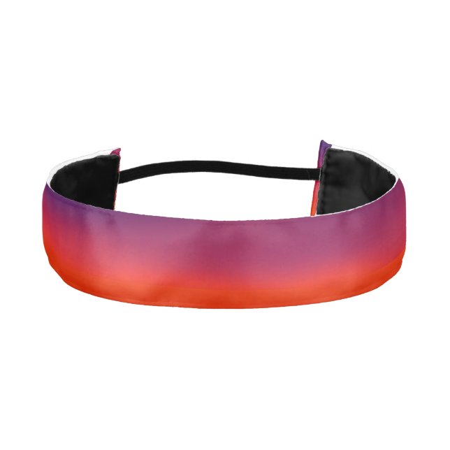 Purple Blue Orange Headband (Front)