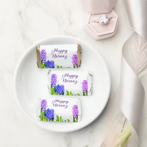 Purple Blue Pink Flowers Hyacinth Happy Norooz Hersheys Miniatures
