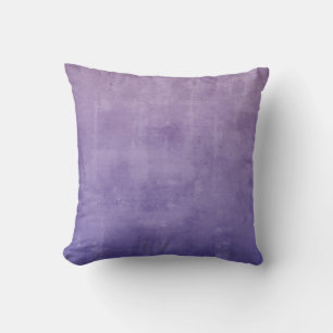 Purple Blue rustic ombre Throw Pillow