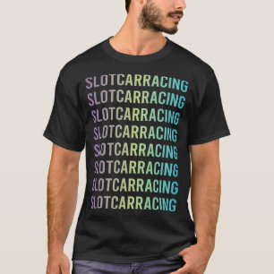 Purple Blue Slot Car Racing Slotcar Slotcars T-Shirt