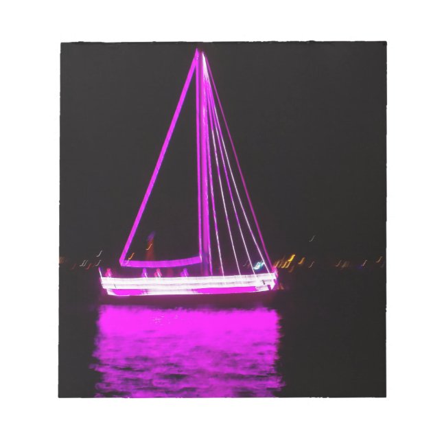 Purple Boat Notepad (Front)