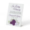 Purple Boho Roses Loving Memory Wedding Memorial