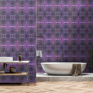 Purple Boho Wallpaper