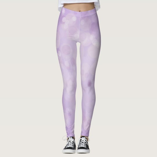 Purple bokah leggings | Zazzle.com