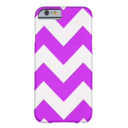 Purple Bold Chevron Barely There iPhone 6 Case