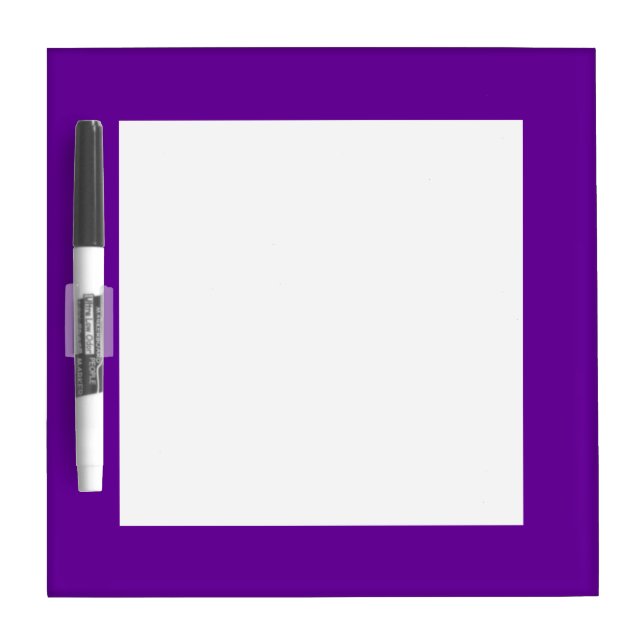 Purple Border Dry Erase Board (Front)