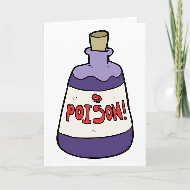 Purple Bottle Of Poison Card (Creator Uploaded)