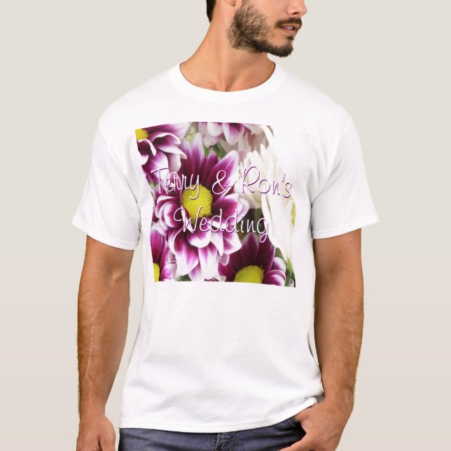 Purple Bouquet T-Shirt (Front)