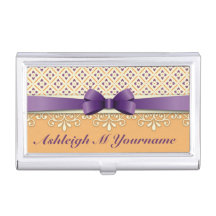 Purple Bow Lotus Yellow Flourish Orange Diamond