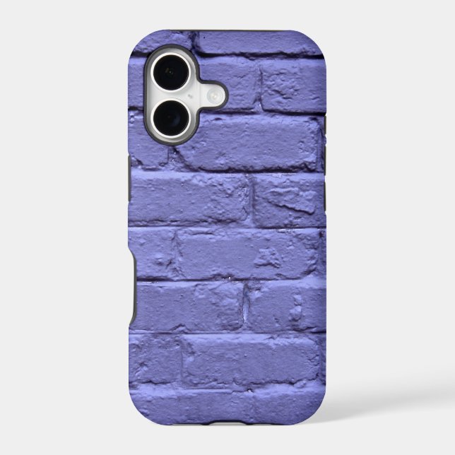 Purple Brick Wall Iphone Case (Back)
