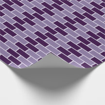 Purple Brick Wall Seamless Pattern