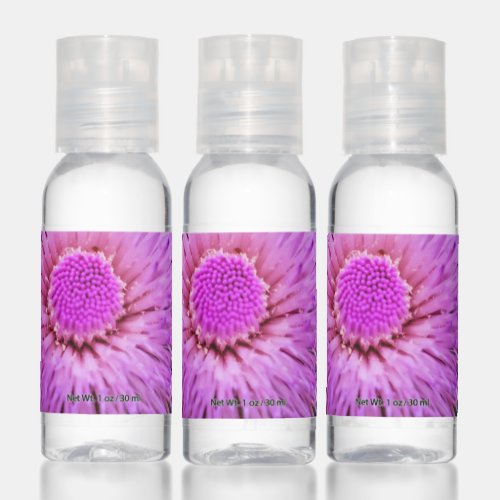 Purple Bristle Thistle Wildflower Hand Sanitizer