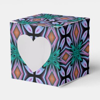 Purple Brown Jewel Like Fractal Pattern
