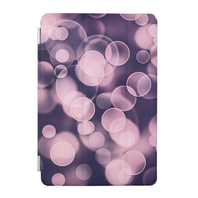 Purple Bubbles iPad Mini Cover (Front)