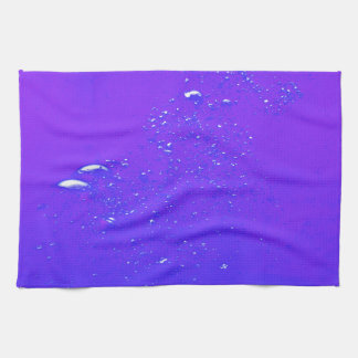 Purple bubbles towel