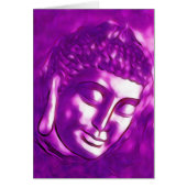 Purple Buddha Art Portrait Buddhism Spiritual Love (Front)