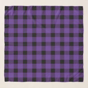 Purple Buffalo Country Lumberjack Plaid Scarf