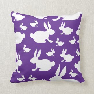 Purple Bunny Pattern