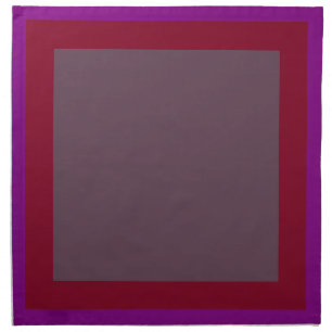 Purple Burgundy and Eggplant Napkins