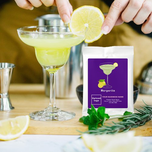 Purple Business Brand on Margarita Drink Mix