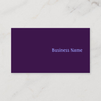 Purple Business Card