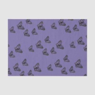Purple Butterflies Butterfly Violet Nature Lovers  Tissue Paper