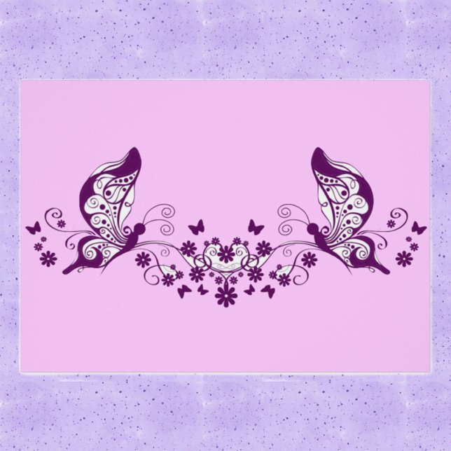Purple Butterflies Cards (Creator Uploaded)