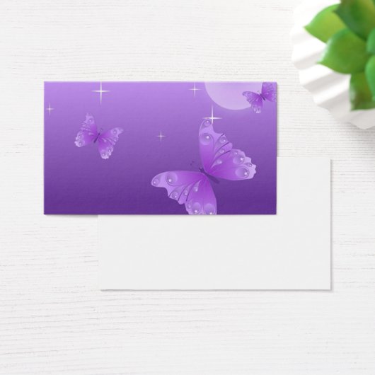 Purple Butterflies in the Sun (Desk)