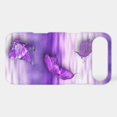 Purple Butterflies iPhone4/4S Case-Mate iPhone Case (Back (Horizontal))