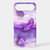 Purple Butterflies iPhone4/4S Case-Mate iPhone Case (Back)