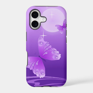 Purple Butterflies iPhone 17 Case