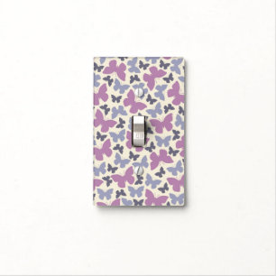 Purple Butterflies Light Switch Cover