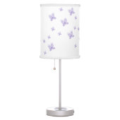 Purple Butterflies Table Lamp (Right)